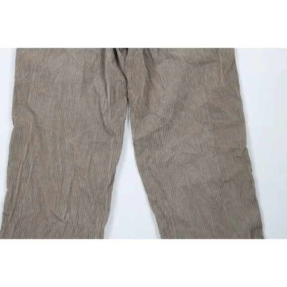 Vtg 90s Levis SilverTab Mens 32x30 Distressed Baggy Wide Leg Corduroy Pants USA